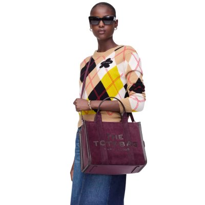 MARC JACOBS THE SUEDE MEDIUM TOTE BAG 2F5HTT029H01